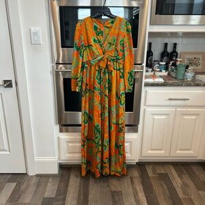 Vintage Sandra Sage 60’s70’s  Jumpsuit size 8 has union label GUC